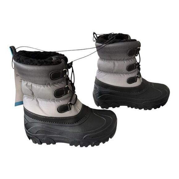 Member’s Mark Black and Gray Winter Boys Boots -10 Degree Cold Rating Size 13/1 - Picture 4 of 11